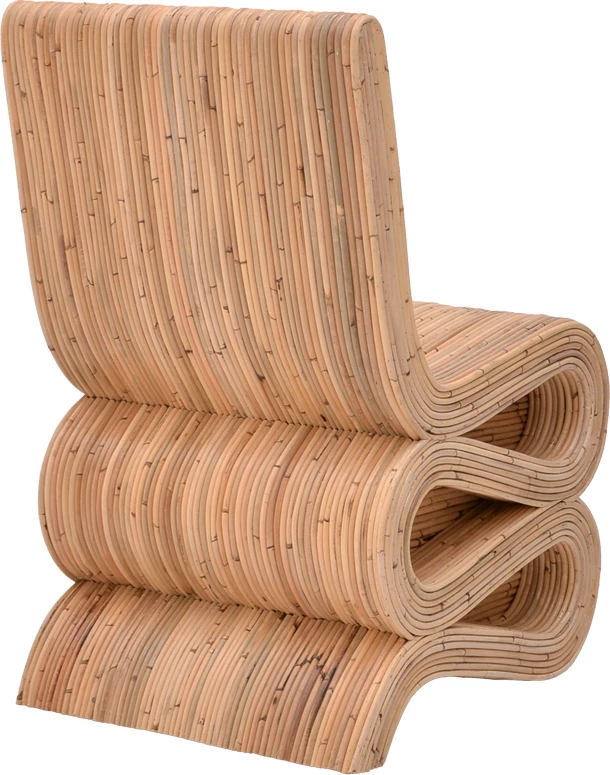 Karrige Favorsy rattan ngjyrë natyrale 65x52x90cm
