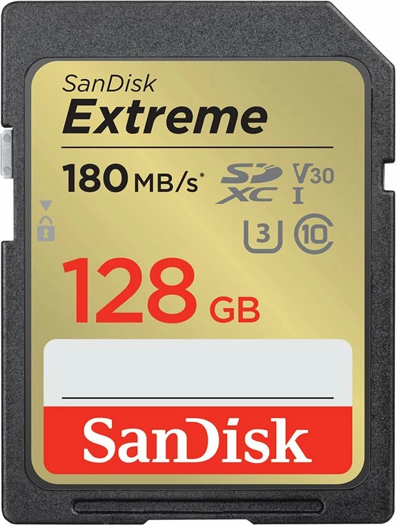 Kartë memorie SanDisk Extreme SDSDXVA-128G-GNCIN, 128GB