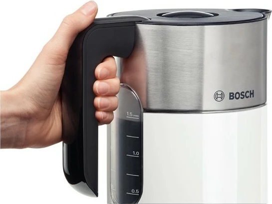 Çajnik Bosch TWK8611P, 1.5 L, 2400 W, Anthracite