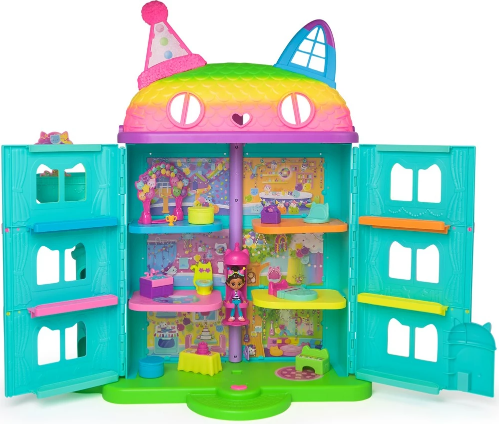 Shtëpi lodër SPIN MASTER Gabby's Dollhouse 6071380 me figurë dhe aksesorë, shumëngjyrëshe