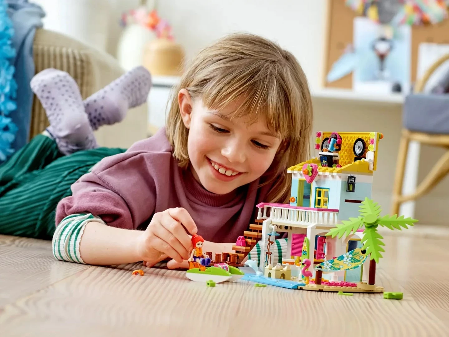 Set LEGO Friends 41428 Shtëpi Plazhi