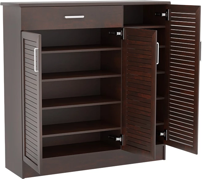 Dollap këpucësh Sante 30 palë ngjyrë arre 120x37x123cm