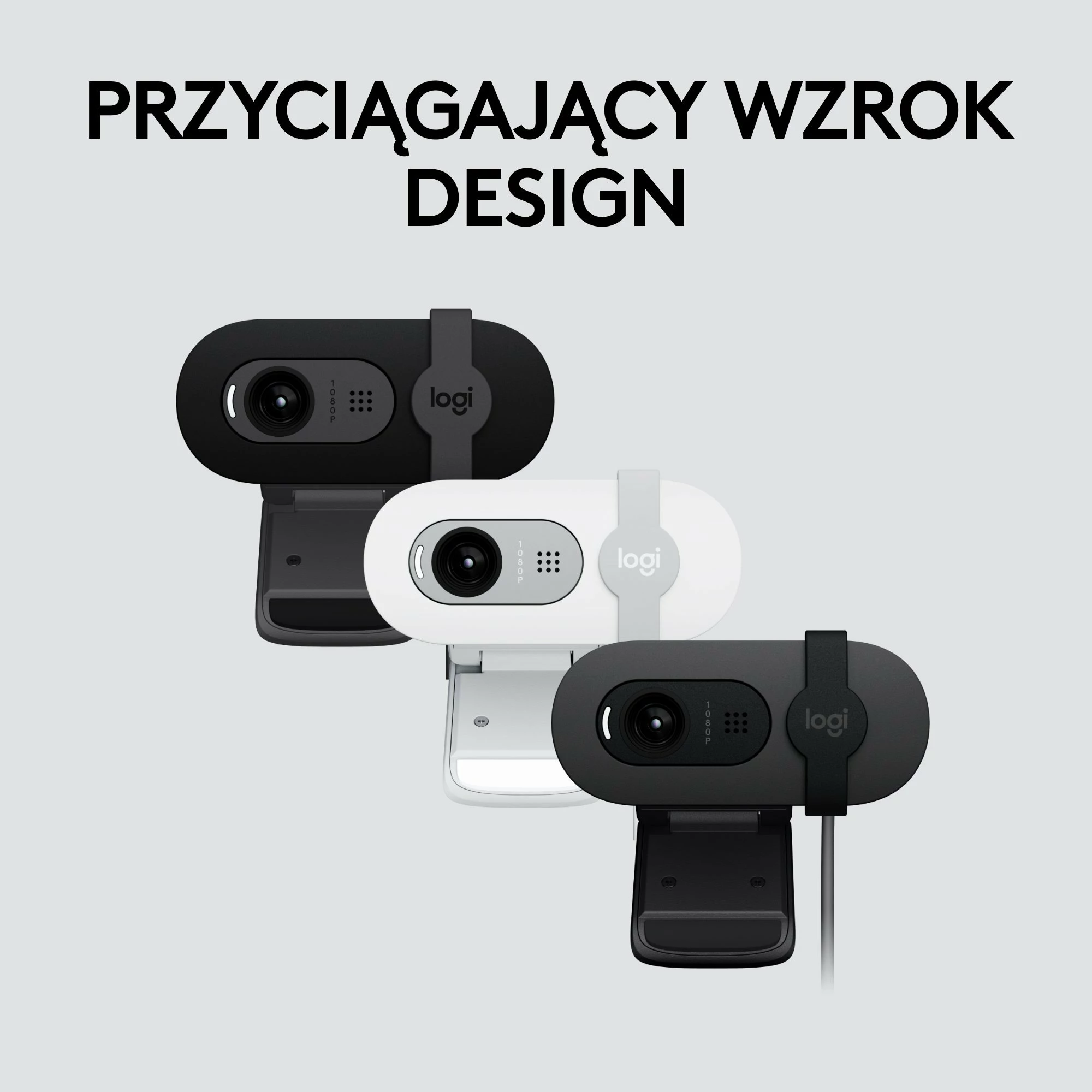Webcam Logitech Brio 100 960-001585 Full HD 1080p USB, e zezë
