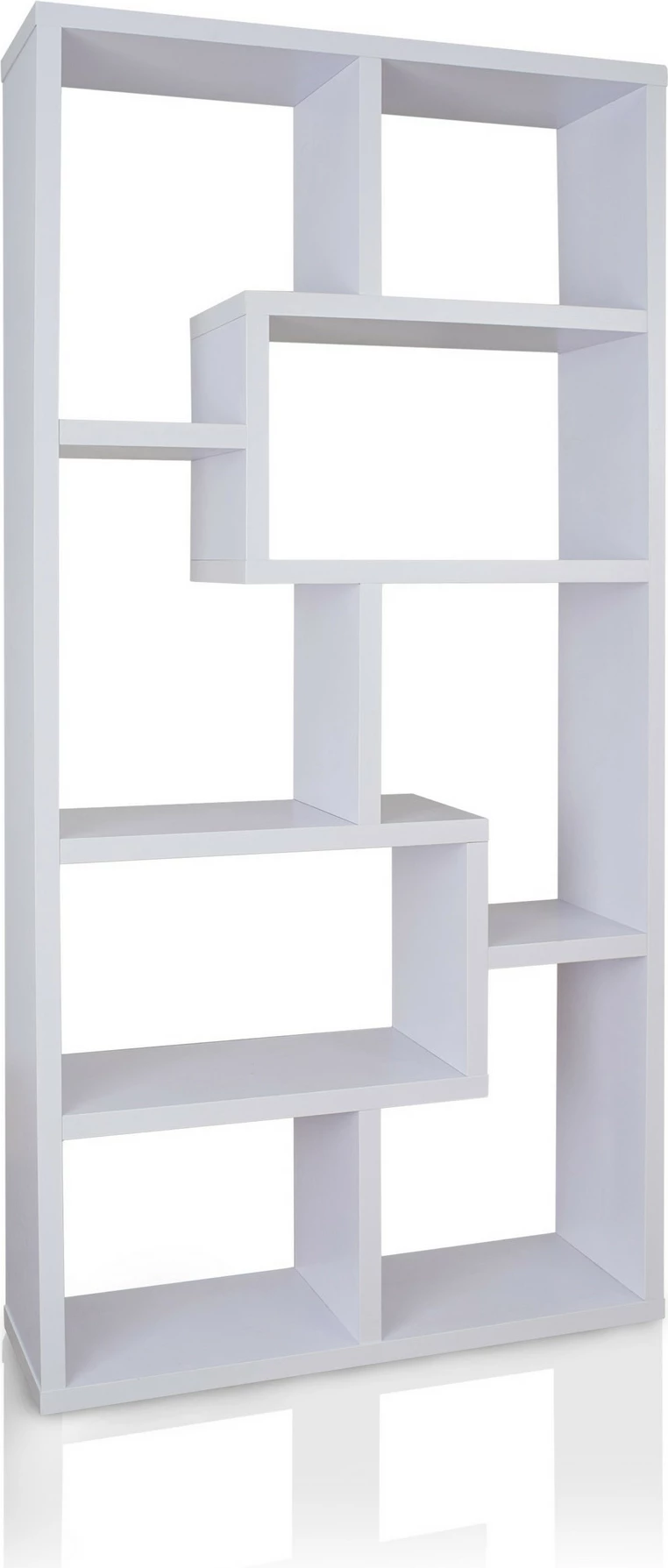 Raft librash Skye Decor, ngjyrë e bardhë, 90x183.6x29.5cm