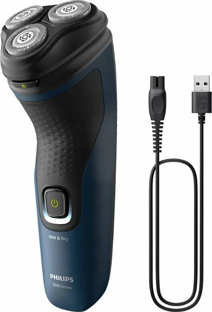 Makinë rroje Philips Series 1000 S1151/00, Wet & Dry, 40 min, NiMH, blu navy