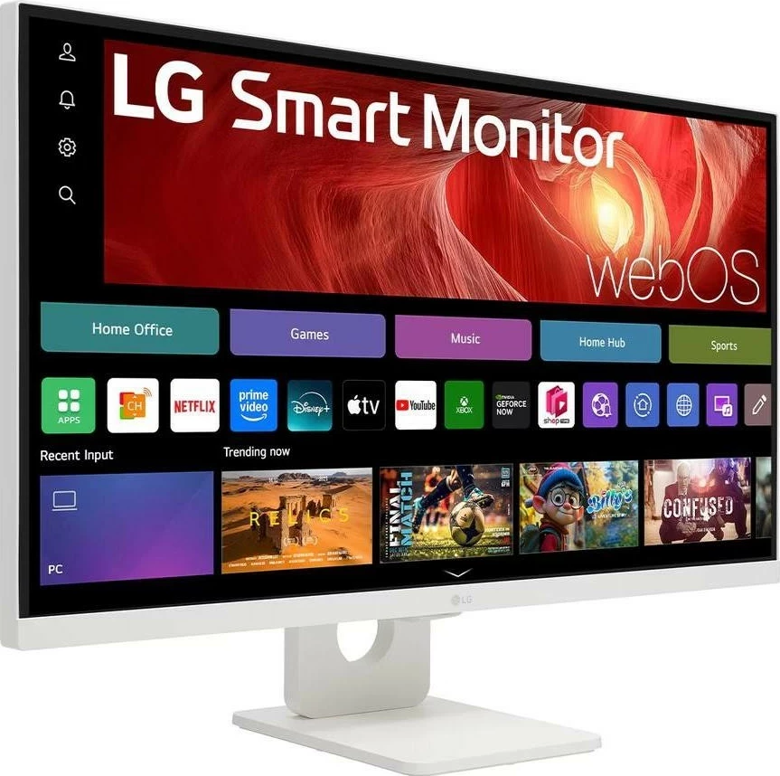 Monitor i mençur LG U730SA 37", 4K, IPS, WebOS, bardhë
