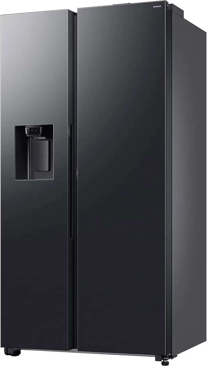 Frigorifer side-by-side, Samsung, SBS RS80F66KCFEO, 634 L, dispenser ujë/akull, SmartThings Bixby, klasa energjisë C, i zi