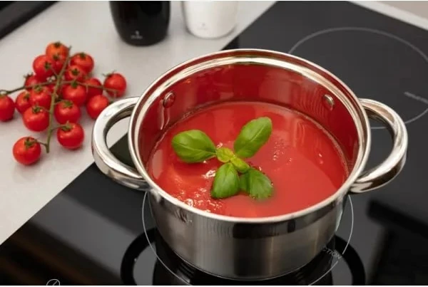 Set enësh gatimi Smile MGK-10, 10 pjesë, çelik inoks, kapakë xhami