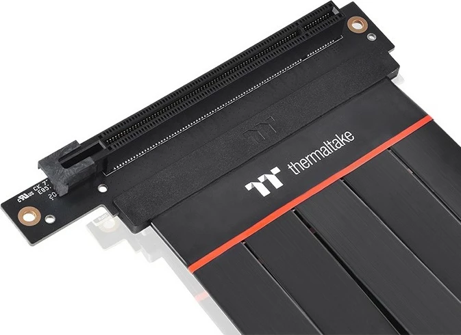 Kabllo PCIe zgjatues Thermaltake 4.0 16X 200mm, e zezë