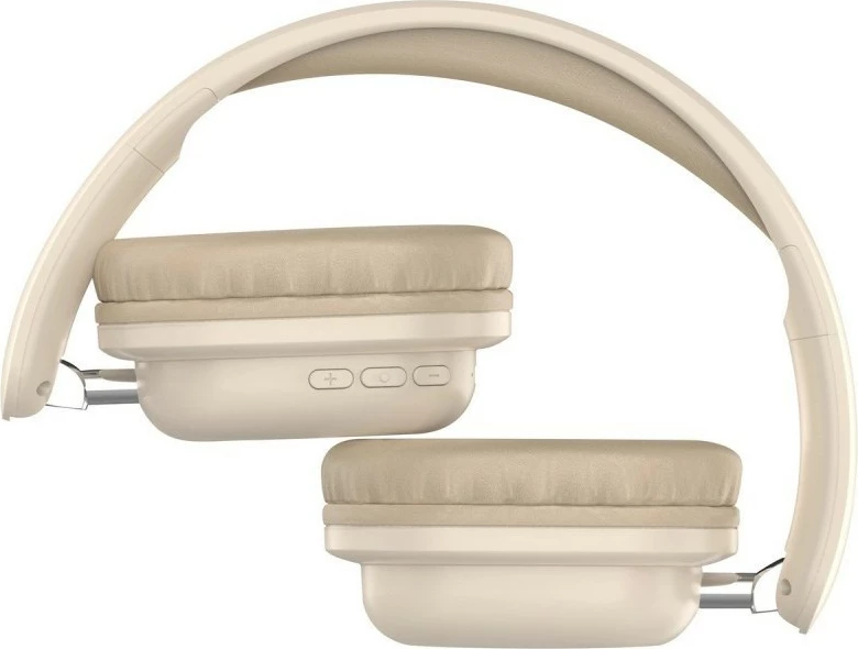 Kufje wireless Defender FreeMotion B640, Bluetooth 5.3, Stereo, Bezhe