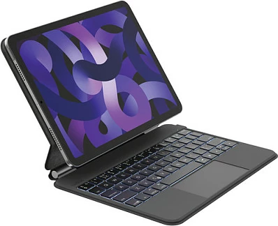 Mbështjellës me tastierë Belkin Connect për iPad Pro 11, iPad Air 11 M2, iPad Pro 10.5, i zi