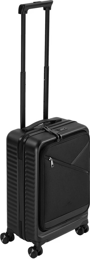 Valixhe kabine RIVACASE 8181 Clark ECO, e zezë