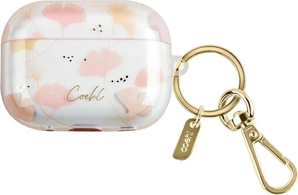 Mbështjellës UNIQ Coehl Meadow për AirPods Pro 2, me unazë, rozë