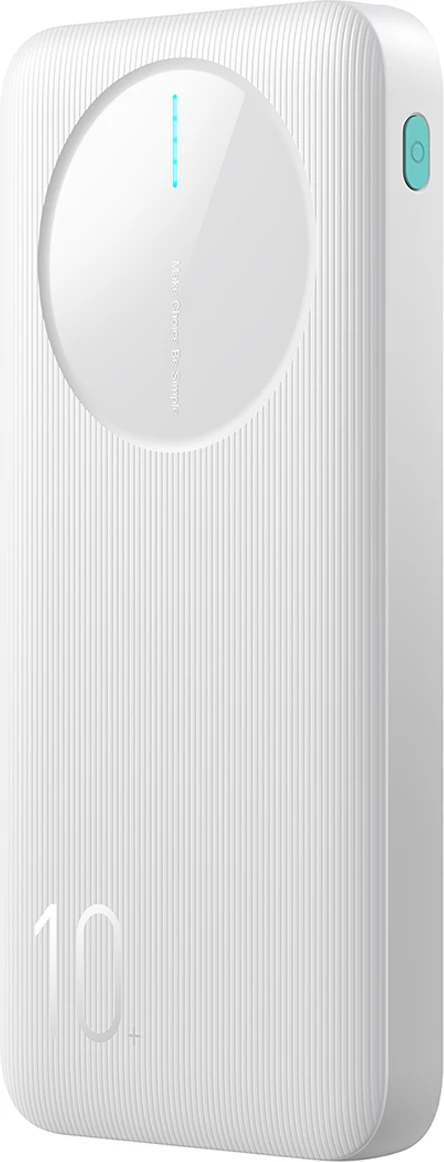 Powerbank Joyroom JR-PBF12, 10000mAh, 3 porta, i bardhë