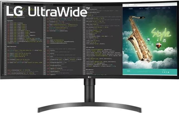 Monitor LG UltraWide 35WN75CP-B (35WN75CP-B.AEU) 37", ngjyrë e zezë