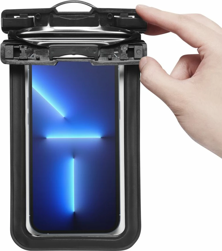 Mbështjellës Spigen Aqua Shield A601, IPX8, set 2 copë, i zi