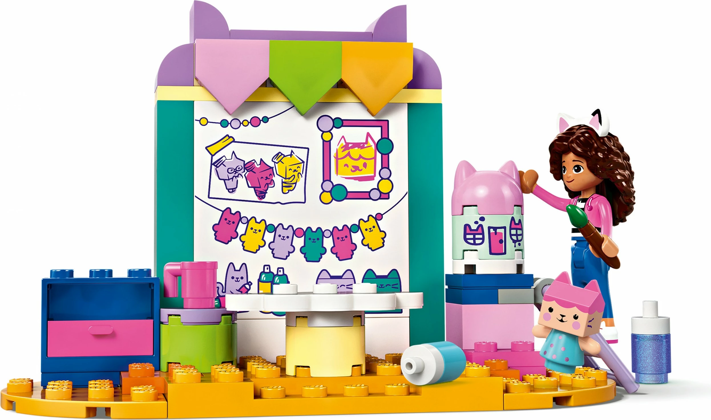 Set ndërtimi LEGO Gabby's Dollhouse 10795, shumëngjyrësh, për fëmijë 4+