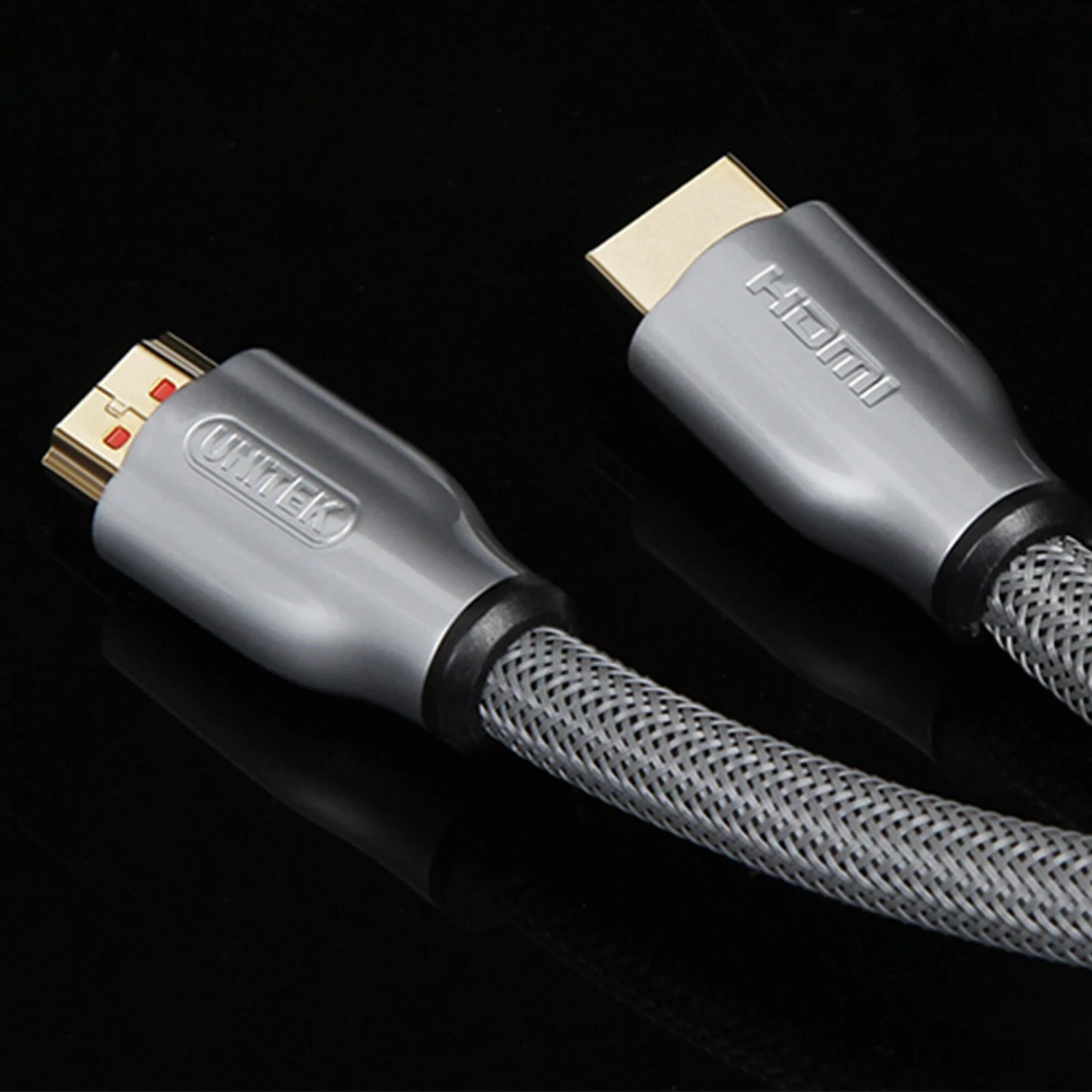 Kabllo HDMI Unitek 2m, gri me fije