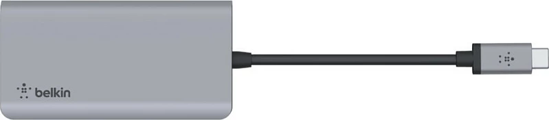 Adapter Belkin USB-C 4-in-1 Multiport, Silver