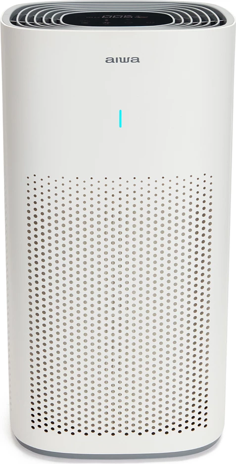 Pastrues ajri AIWA PA-200, filtër 3-në-1 HEPA H13 + karbon aktiv, me jonizues, CADR 350 m³/h, deri 42 m², 4 shpejtësi, timer, i bardhë