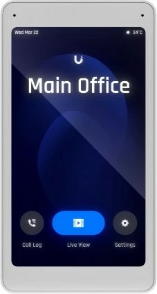 Display Ubiquiti Intercom Viewer, 5 inch, e bardhë