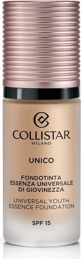 Fondatinë dhe bazë për fytyrë Collistar Unico Foundation Face Primer SPF15 2N Vanilla, 30ml