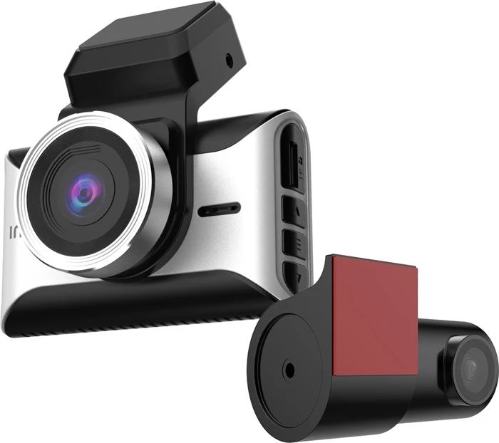 Kamerë dashcam IMOU S800 PRO 4K, dual-lens, ekran 3\", Wi‑Fi/GPS, microSD deri 256GB, e zezë/argjend, set me aksesorë