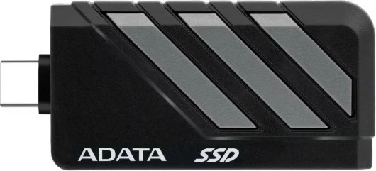 SSD i jashtëm Adata SC735, 1TB, USB 3.2 Gen2 Type-C, Zi/Gri