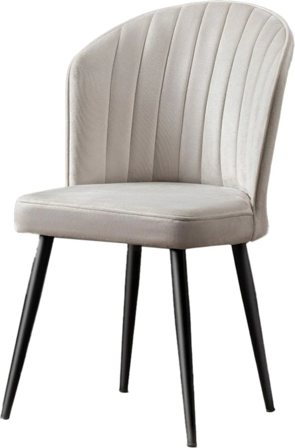 Set karrigesh (4 copë), Hanah Home, Rubi, krem & e zezë