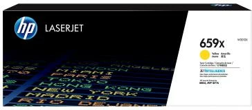 Toner, HP, 659X W2012X, rendiment i lartë 24,000 faqe, e verdhë