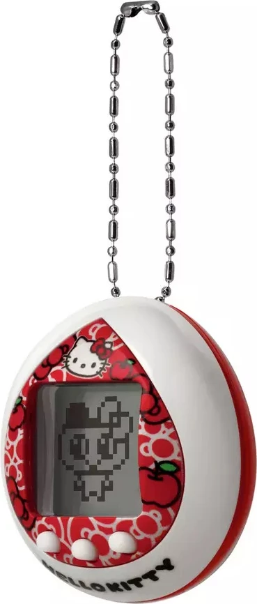 Lodër virtuale Tamagotchi Tamagotchi Nano Hello Kitty 50th Anniversary, 2x LR44, me zinxhir, e kuqe