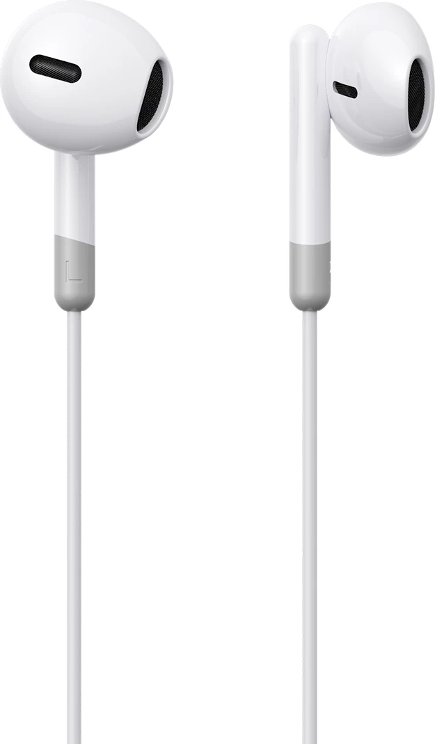 Kufje Joyroom JR-EW01 me kabllo, mini jack 3.5mm, të bardha