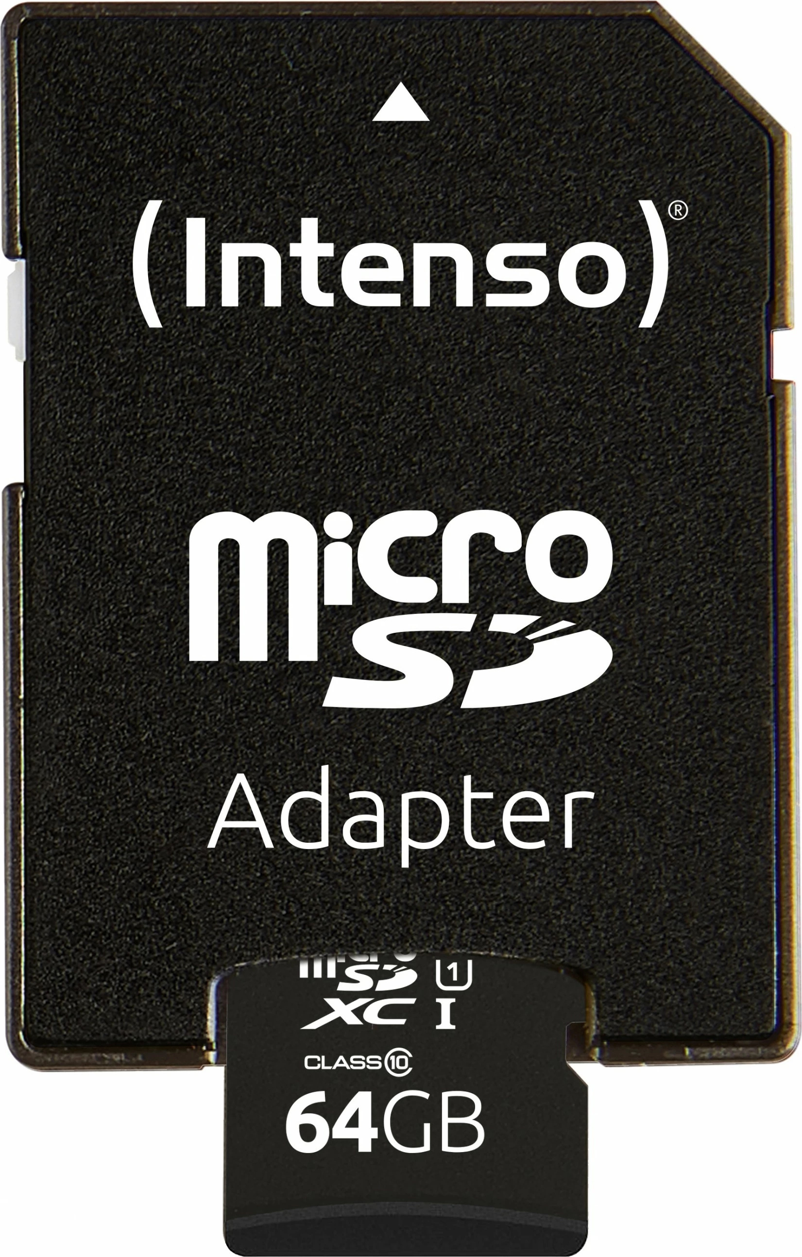 Kartelë MicroSDXC Intenso 3423490, 64 GB, Class 10, UHS-I, 90 MB/s