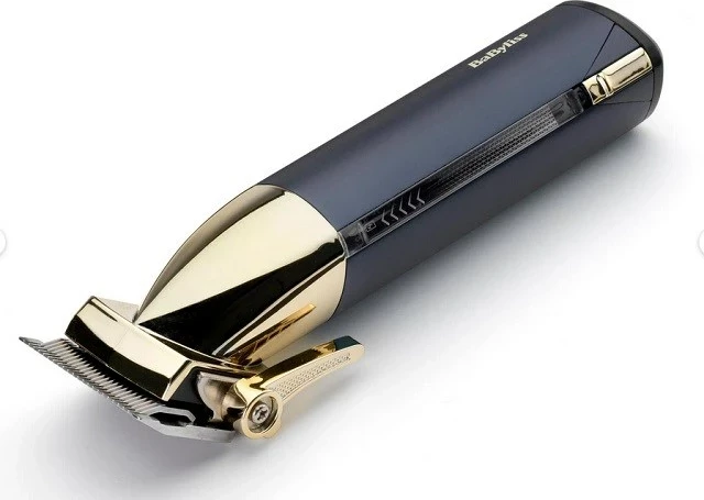 Makinë rroje Babyliss E992, me bateri, me krehra udhëzues, set, e kaltër