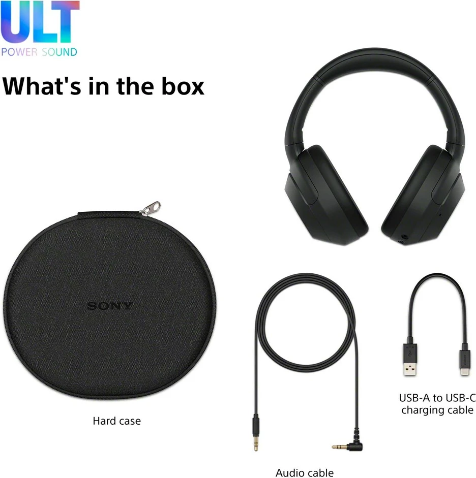 Kufje Sony ULT WEAR WHULT900NW, pa tela, Noise Cancelling, të bardha