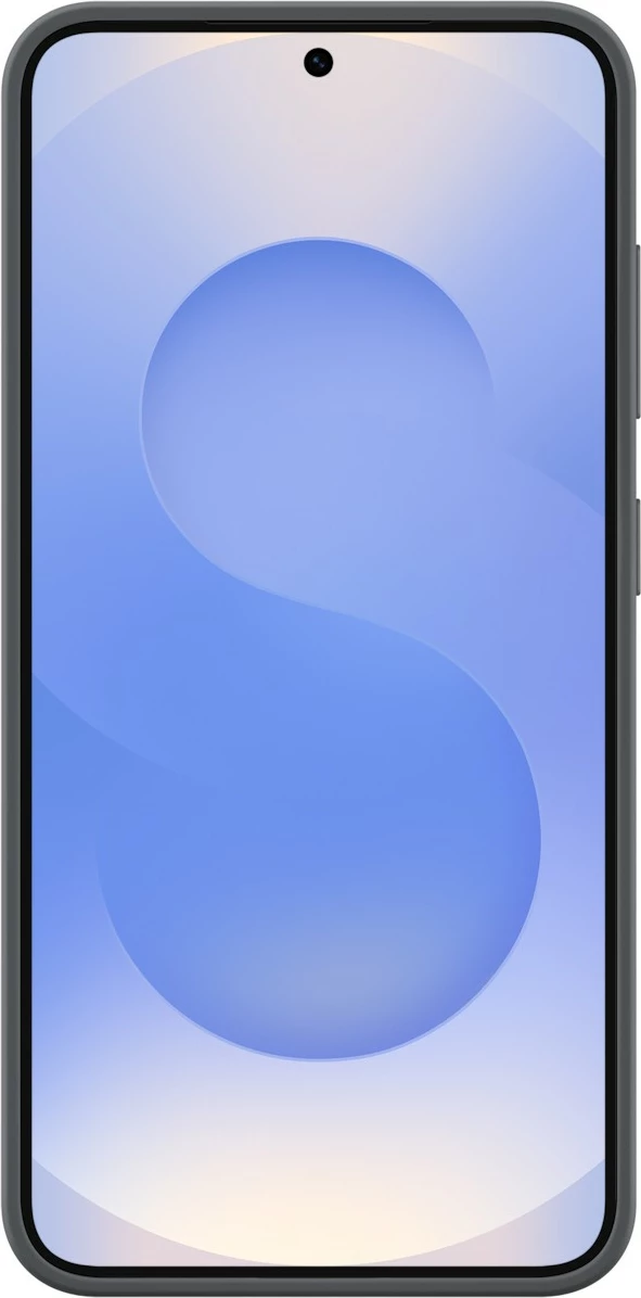 Mbështjellëse silikoni për celular Samsung Galaxy S25, i zi