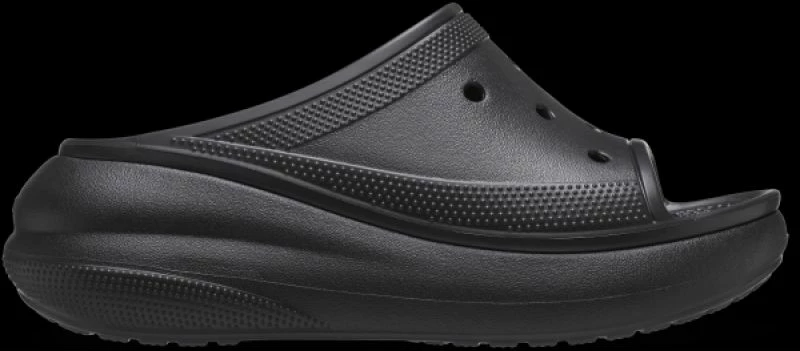 Thongs Crocs, unisex, të zeza