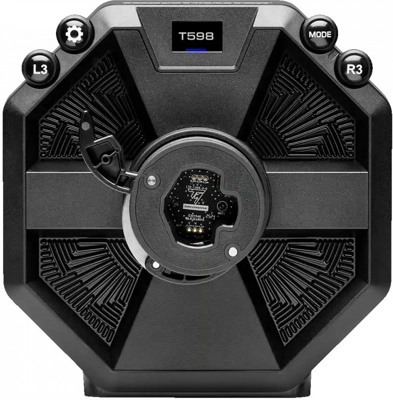 Set timon gare Thrustmaster T598 me pedale Raceline LTE, për PC/PS4/PS5, i zi