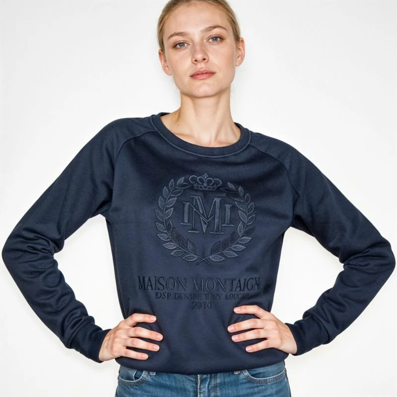 Duks për femra Maison Montaigne, navy