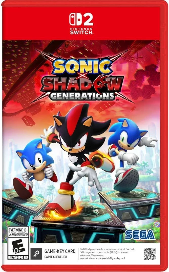Lojë Nintendo Switch Sega Sonic x Shadow Generations Game Key Card EU