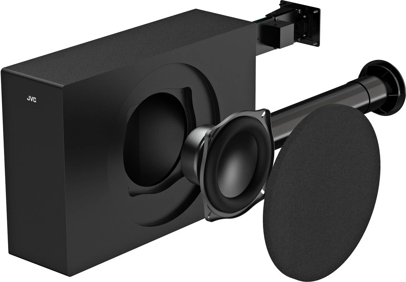 Soundbar JVC JVCTH-E434B 2.1, me subwoofer, E zezë