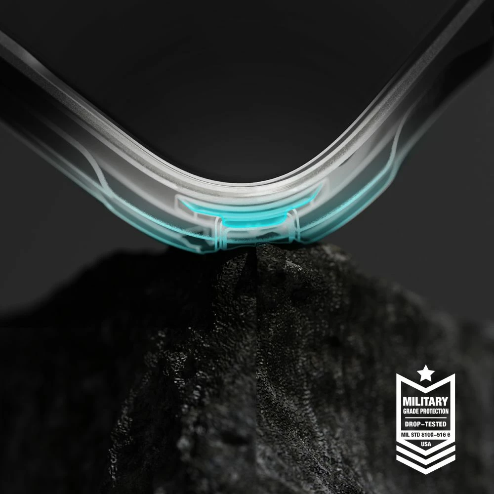 Mbështjellës Ringke Fusion X për Samsung Galaxy A36 / A56 5G, Zi