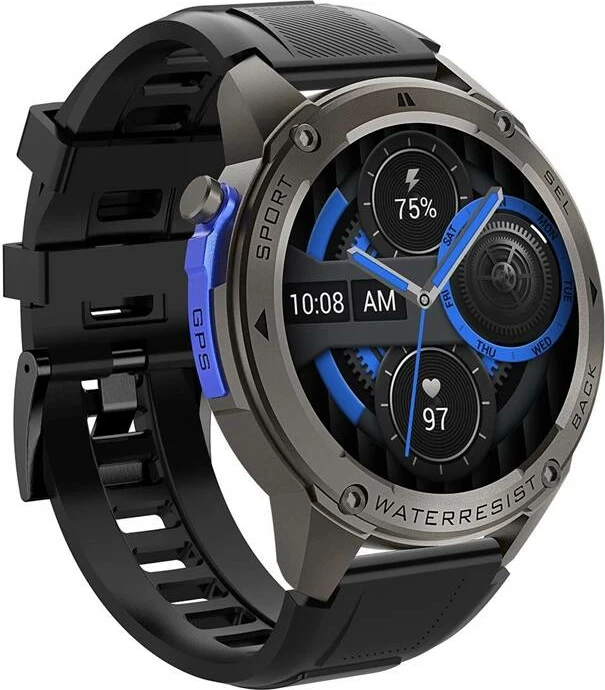 Smartwatch BlitzWolf BW-Voyager1, 1.43", AMOLED, GPS, i zi
