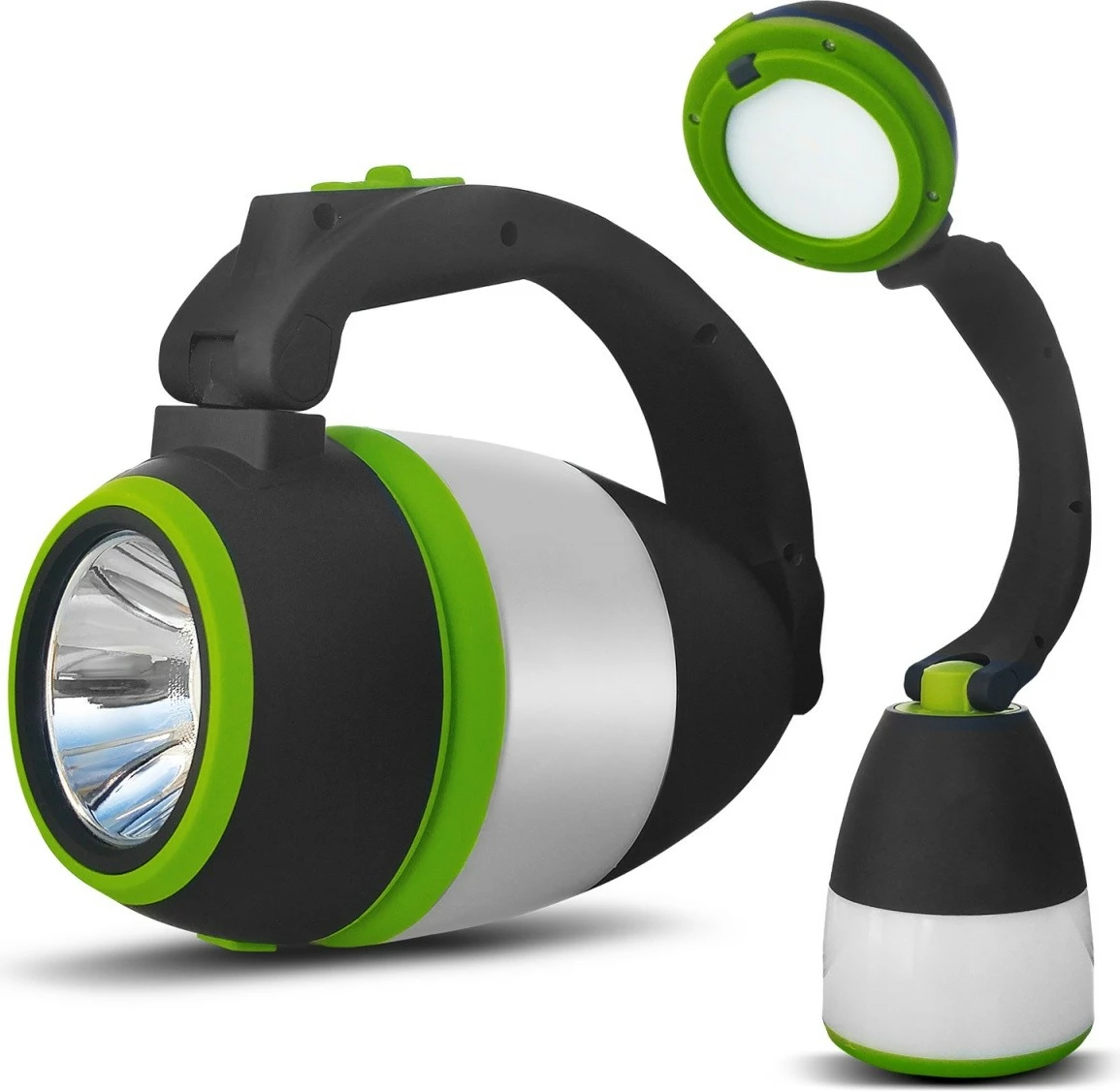 Llambë LED 3-në-1 Maclean MCE298 me powerbank, e zezë/gjelbër/bardhë