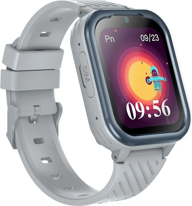 Smartwatch për fëmijë Garett Kids Essa 4G, 1.83", 8 GB, Gri