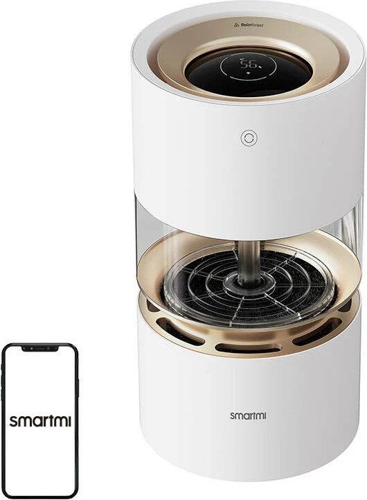 Humidifikues Smartmi Rainforest, avullues, 3L, i bardhë