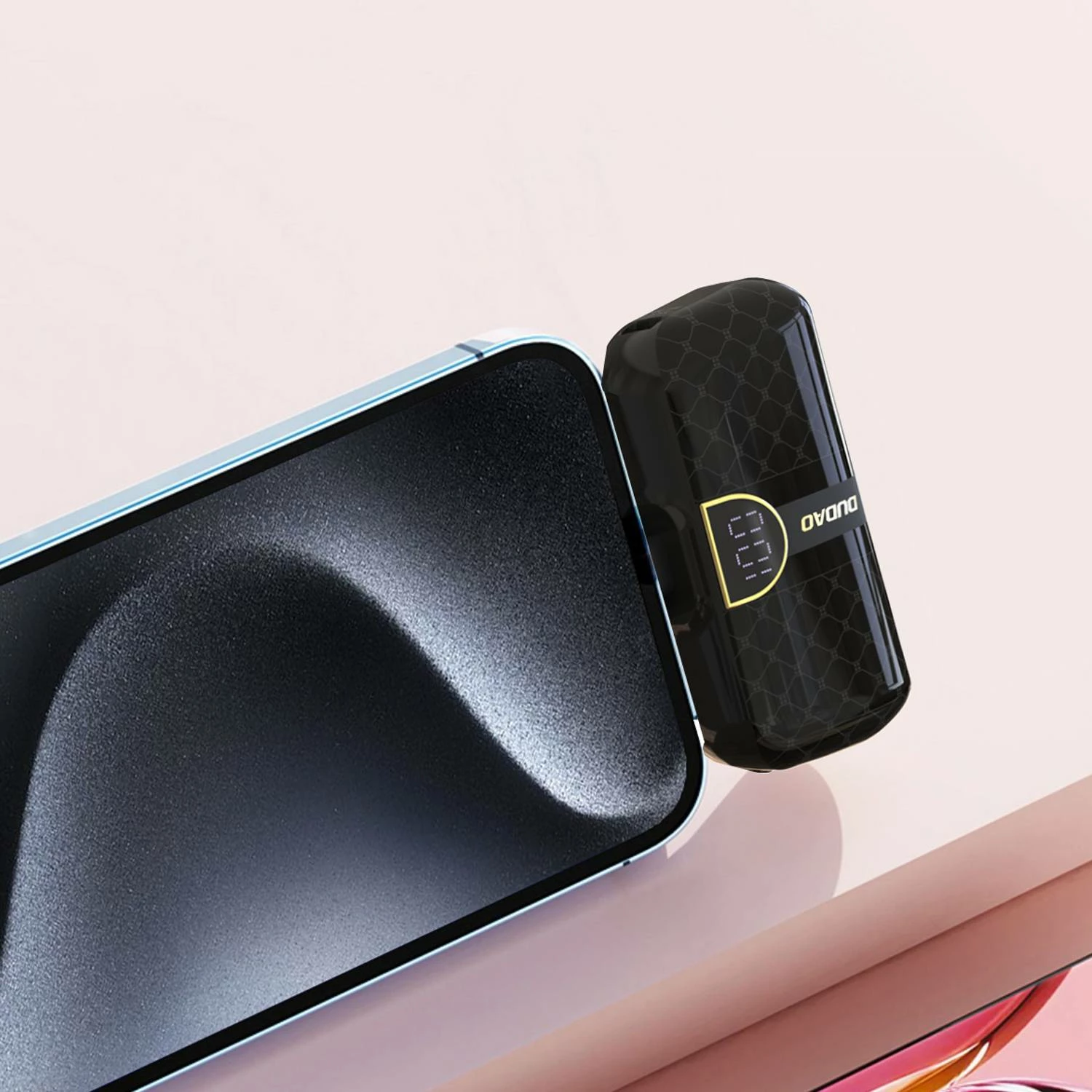 Powerbank Dudao K20SC, 5000mAh, 2x USB-C, e zezë