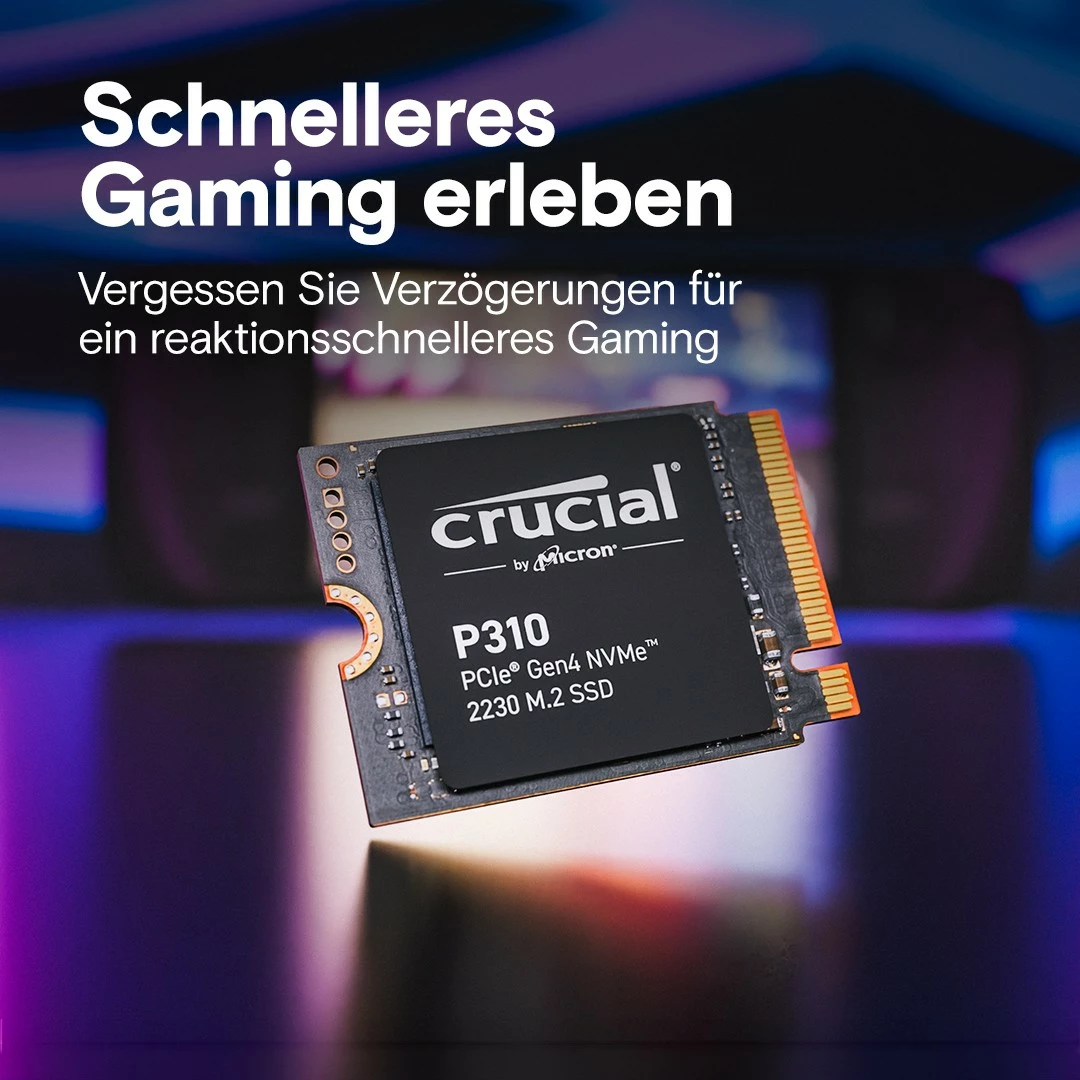 SSD Crucial P310 1TB M.2 NVMe PCIe Gen4 2230