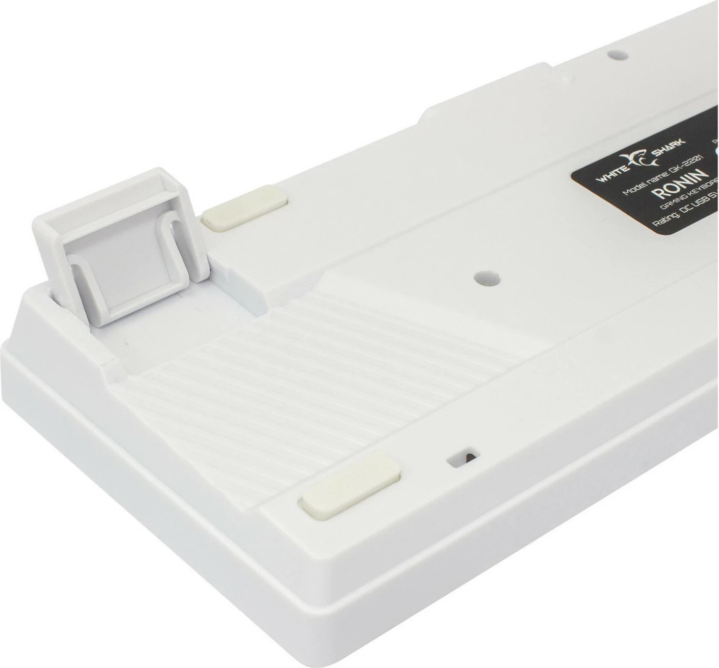 Tastierë gaming White Shark Ronin GK-2201, RGB, USB, e bardhë