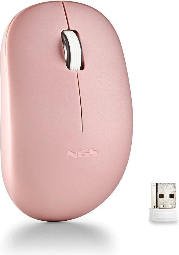 Maus NGS Fog Pro, 1000dpi, rozë 